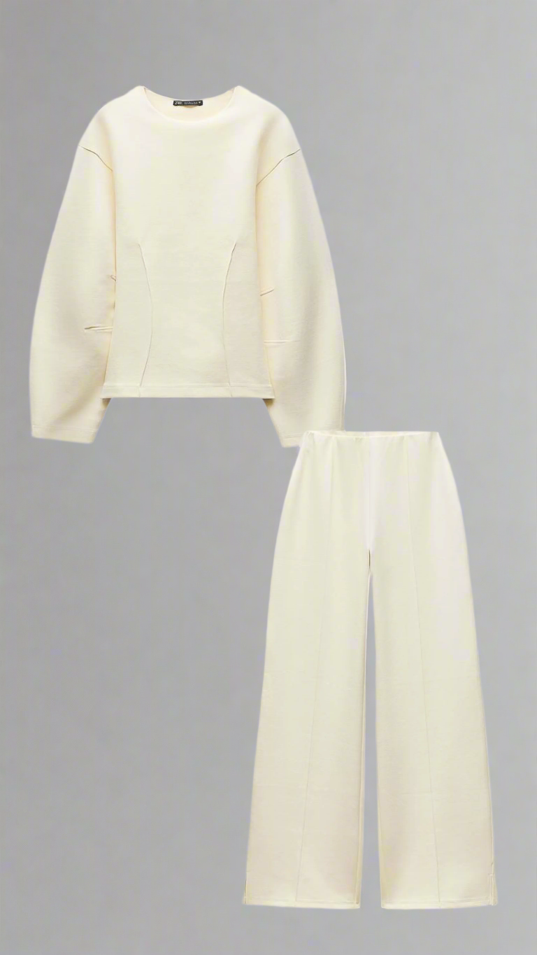 Liora Lounge Set™ — Cozy Chic, Effortless Silhouettes