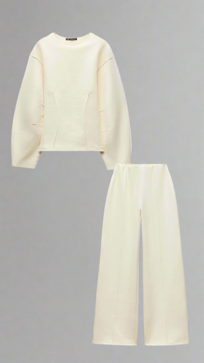 Liora Lounge Set™ — Cozy Chic, Effortless Silhouettes