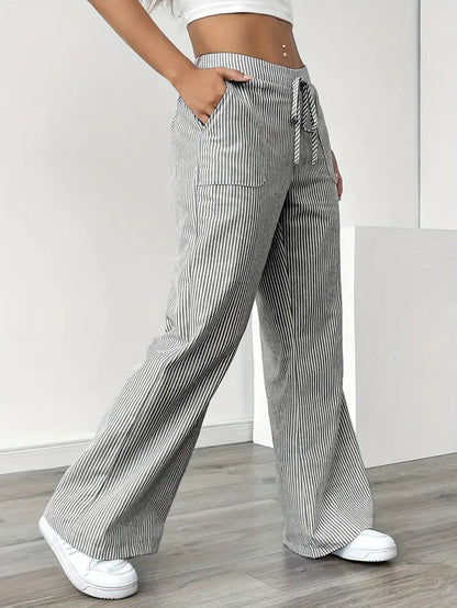 LioraLane Striped Pants™ — Streamlined Fit, Everyday Comfort