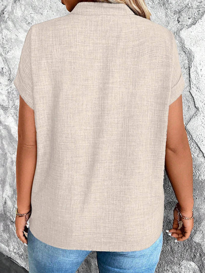 Liora Curve™ Blouse — Sculpted Comfort, Elevated Style