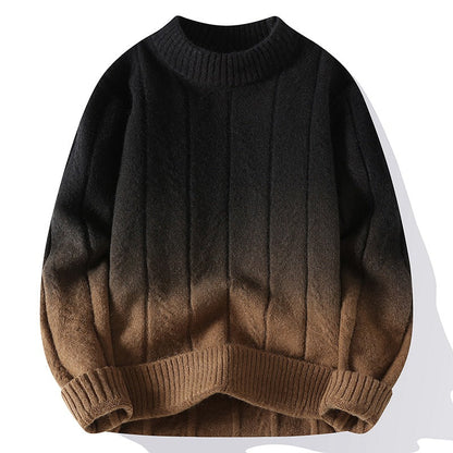Gradient Knit Sweater™ — Cozy Fit with Chic Ombre Flair