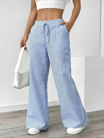 LioraLane Striped Pants™ — Streamlined Fit, Everyday Comfort