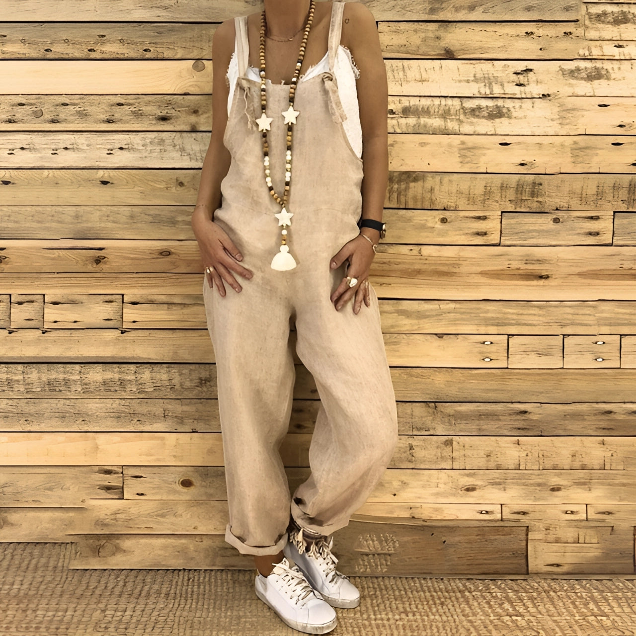 Marisol Ease™ Linen Jumpsuit — Breezy Comfort, Chic Silhouette