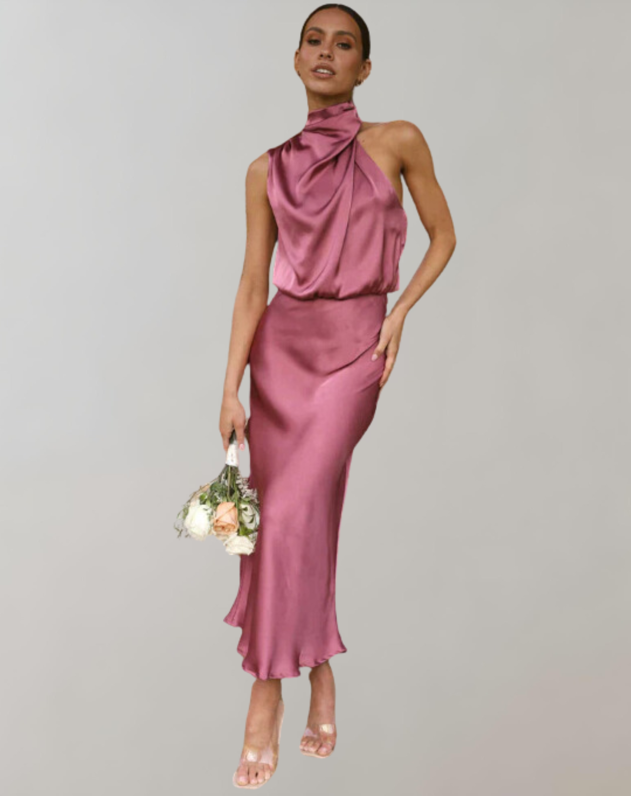 LioraLuxe™ Shimmer Maxi Dress — Glow with Timeless Elegance