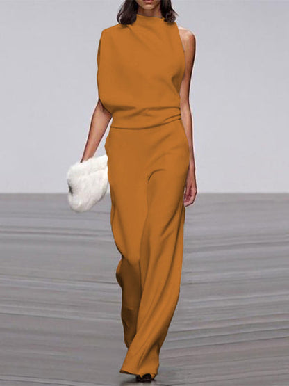 EmiraForm™ Jumpsuit — Flattering Comfort, Effortless Elegance