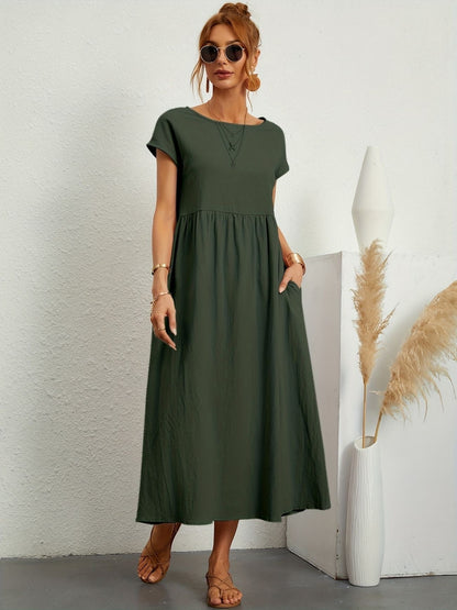 VeloraEase™ Dress — Effortless Comfort, Flattering Silhouette