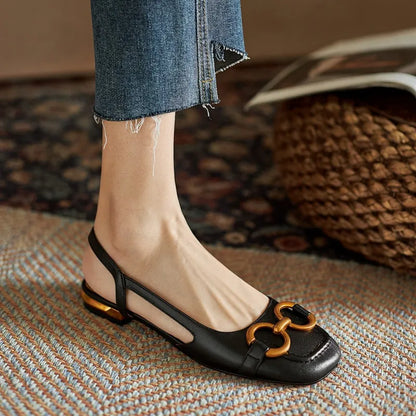 Slingback Flats by LioraLine™ — Effortless Comfort, Timeless Elegance
