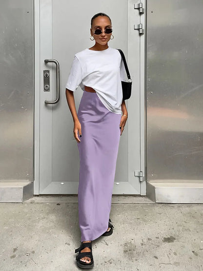 Arabelé Luxe Maxi Skirt™ — Flowing Elegance, All-Day Comfort