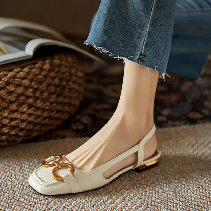 Slingback Flats by LioraLine™ — Effortless Comfort, Timeless Elegance