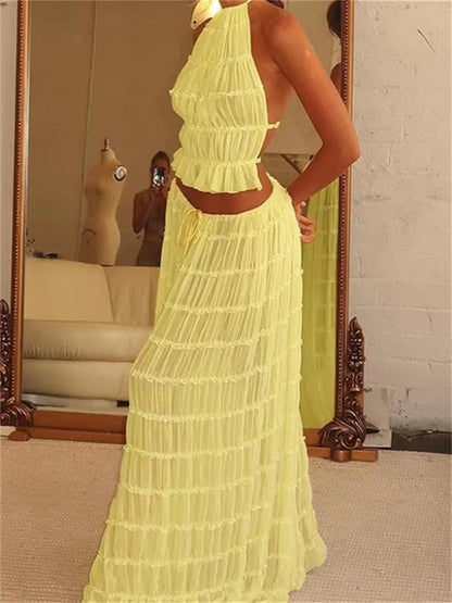 Libella Duo Halter Set™ — Flattering Fit, Effortless Style