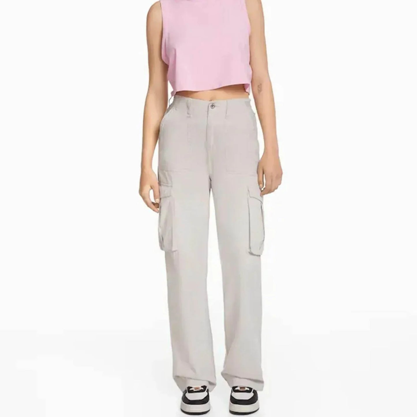 High-Rise Cargo Pants™ — Sculpted Fit, Effortless Style