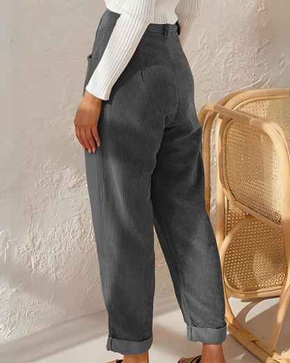 High-Waisted Trousers™ — Sleek Fit, Effortless Style