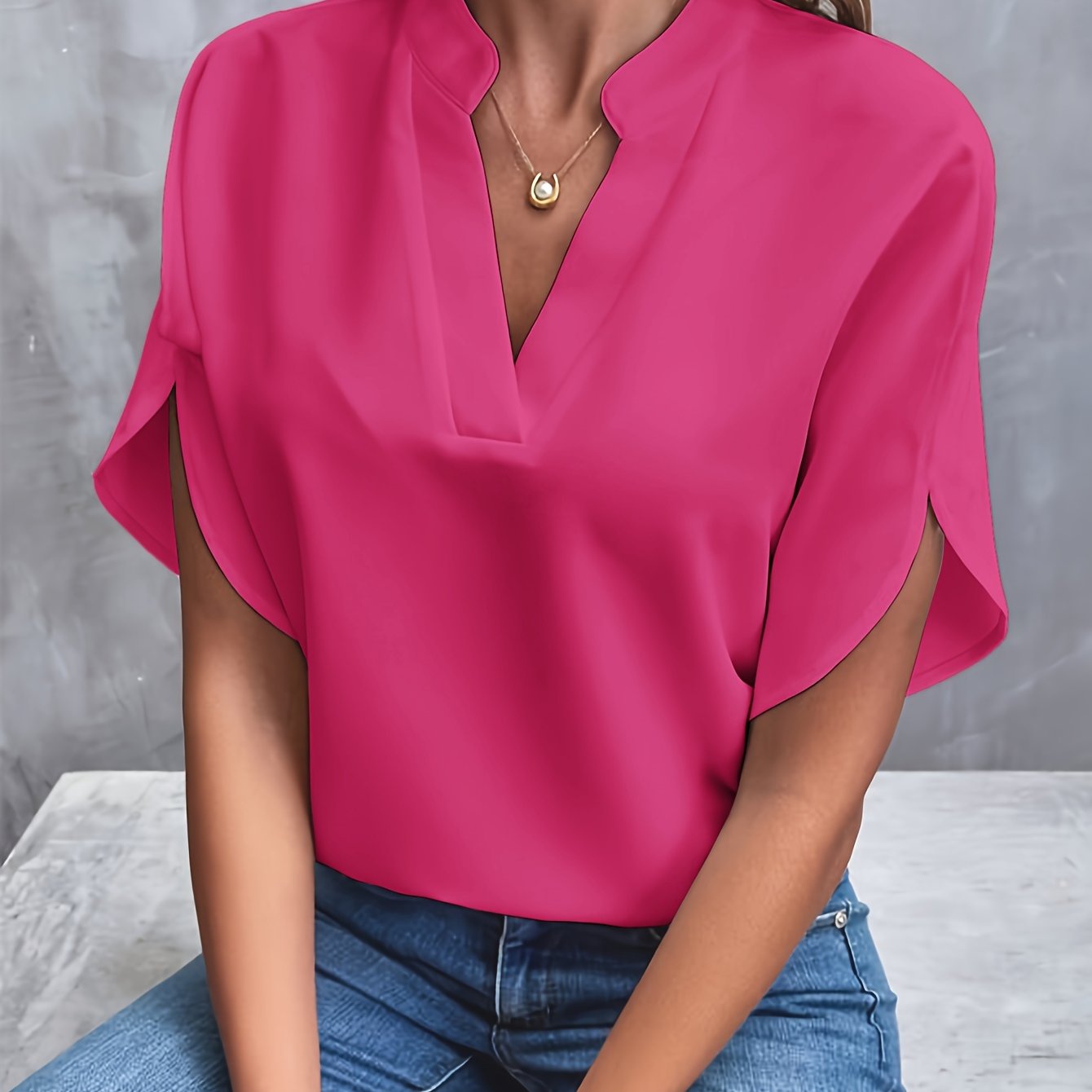 ElisseBliss™ Blouse — Silky Softness Meets Effortless Elegance