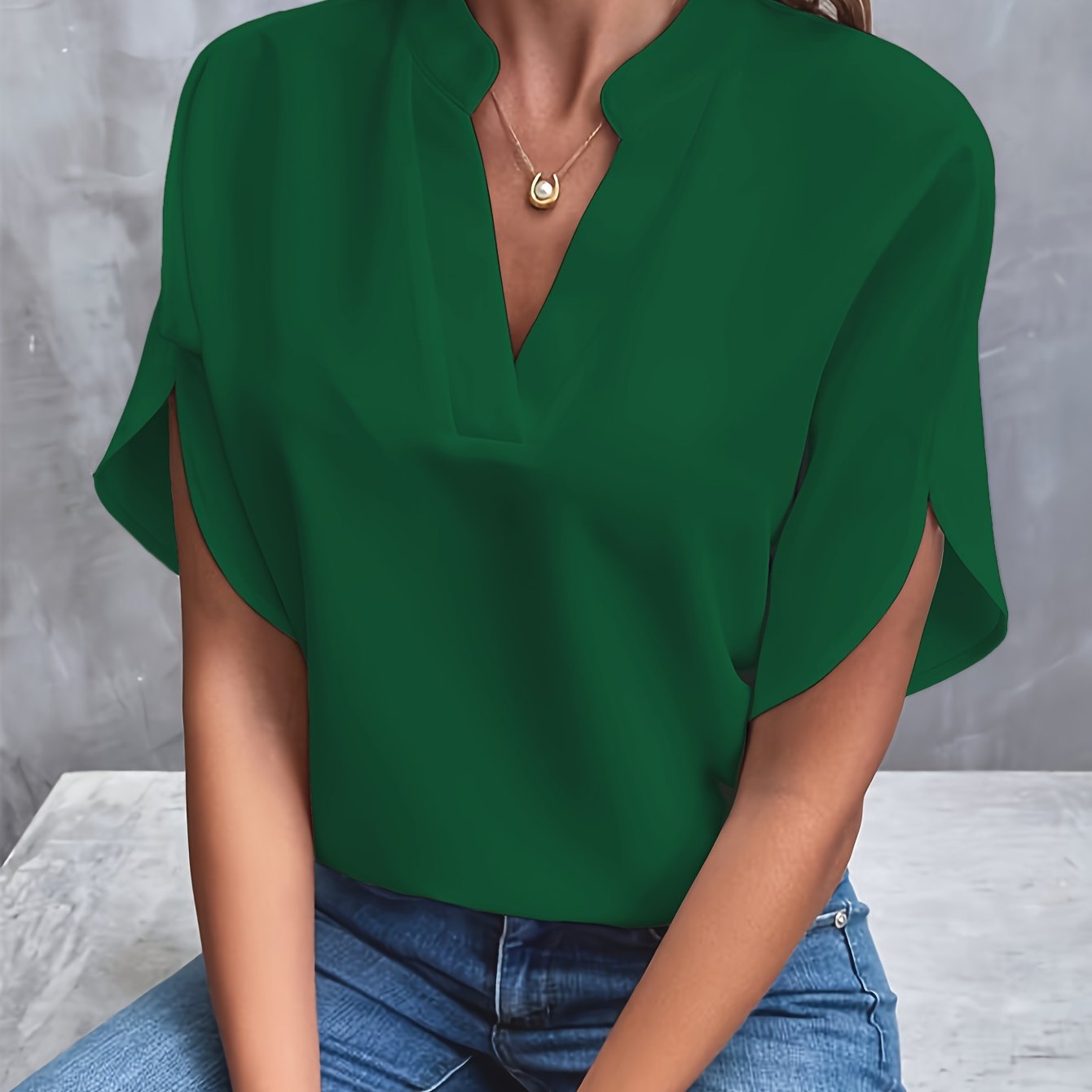 ElisseBliss™ Blouse — Silky Softness Meets Effortless Elegance