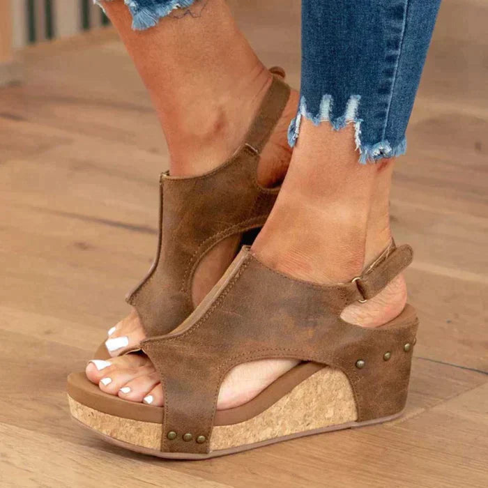 Mirovi Wedge Sandals™ — Effortless Comfort Meets Chic Style