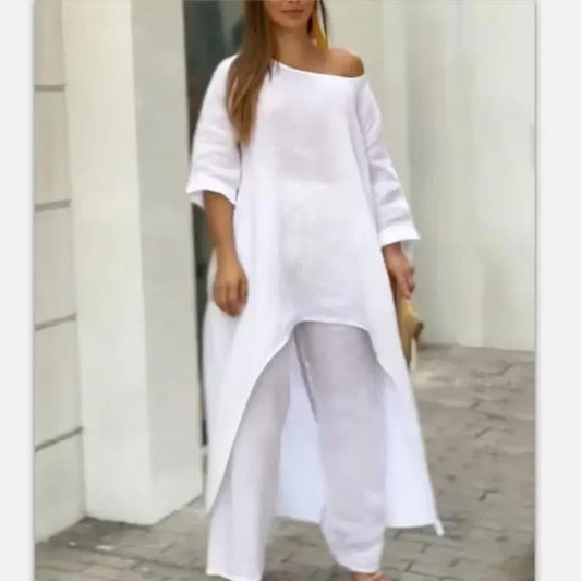 Cotton Linen Set™ — Flattering Comfort, Everyday Elegance