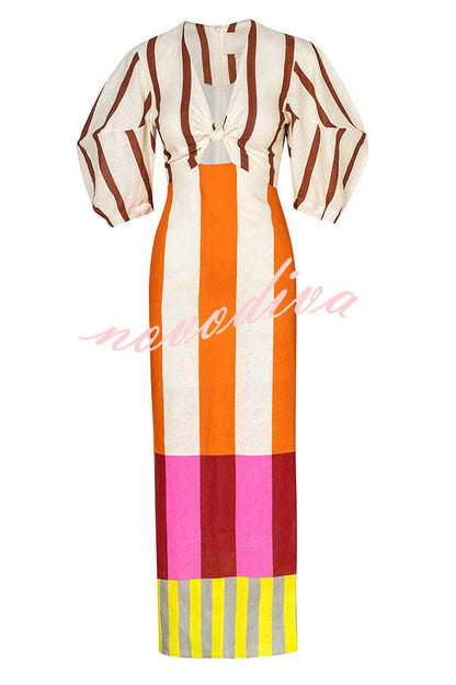 Linen Midi Dress™ — Breezy Elegance Meets Effortless Style