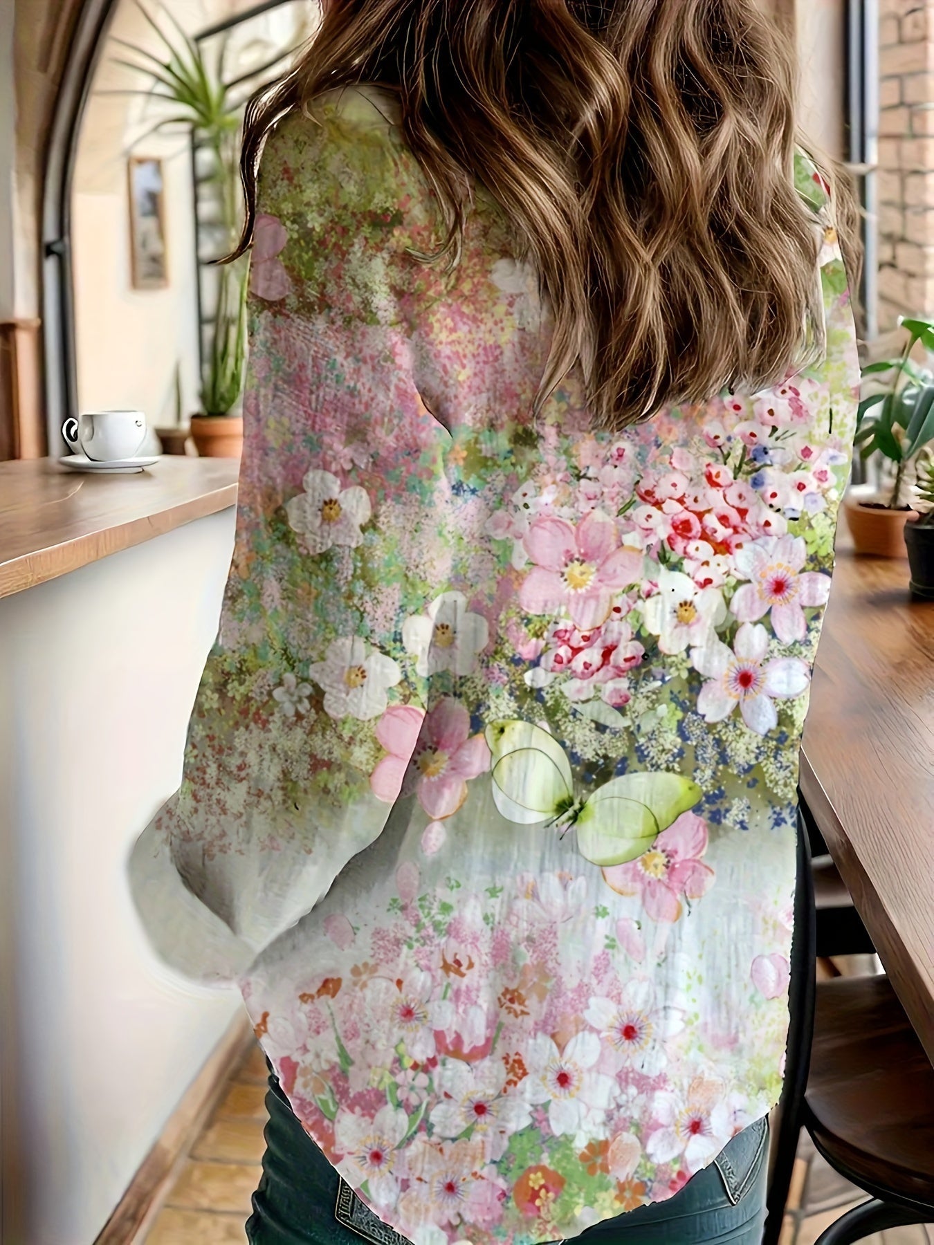 EllisLane™ Floral Boho Blouse — Light, Flowy, Flattering Fit
