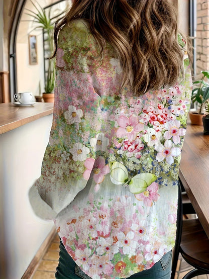 EllisLane™ Floral Boho Blouse — Light, Flowy, Flattering Fit