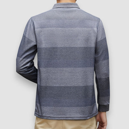 Striped Polo™ — Tailored Comfort Meets Modern Flair