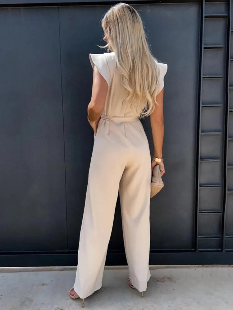 Effortless Summer Jumpsuit™ — Sculpted Comfort, Day to Night