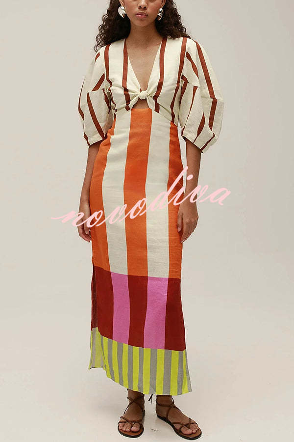 Linen Midi Dress™ — Breezy Elegance Meets Effortless Style