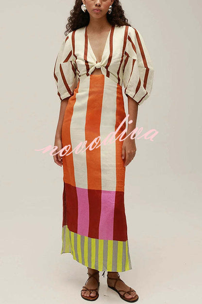 Linen Midi Dress™ — Breezy Elegance Meets Effortless Style