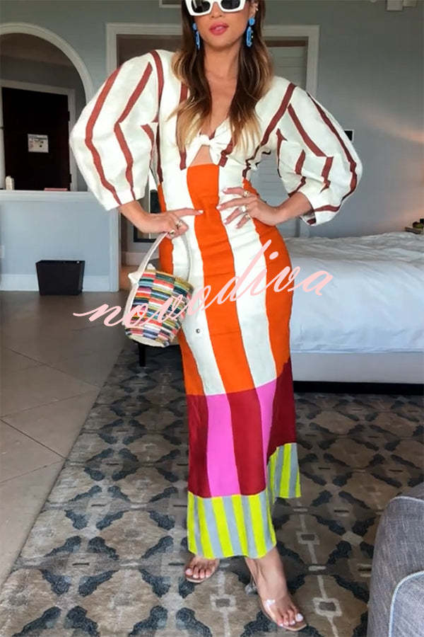 Linen Midi Dress™ — Breezy Elegance Meets Effortless Style