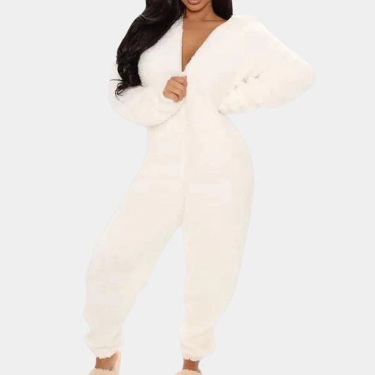 Everwyn™ Plush Jumpsuit — Cozy Silhouette, Chic Comfort
