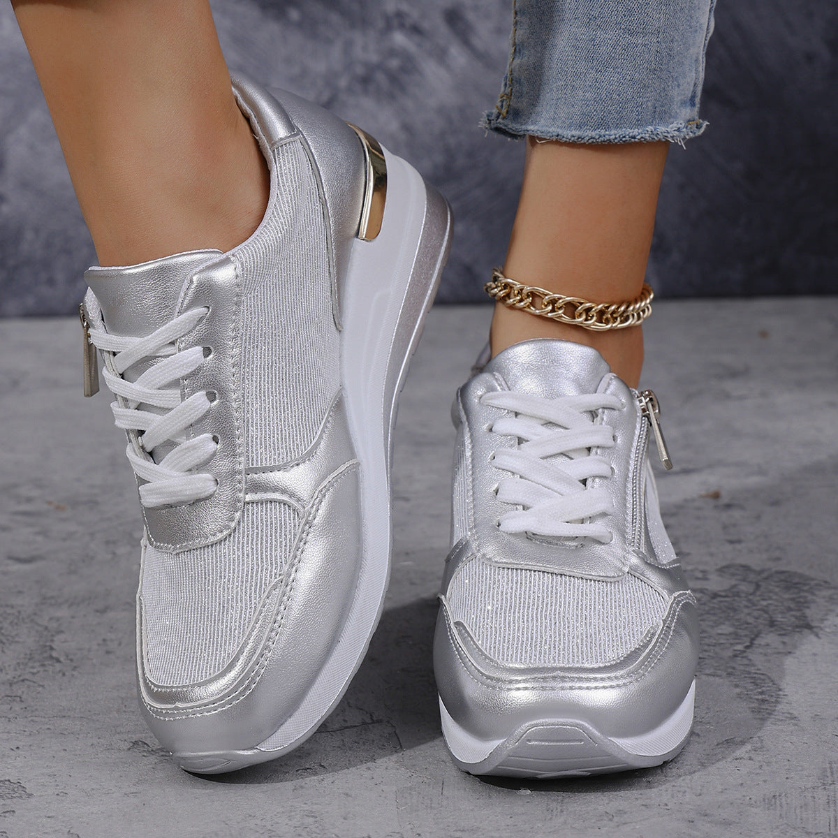 LumaStride™ Sneakers — Sleek Comfort for Every Step