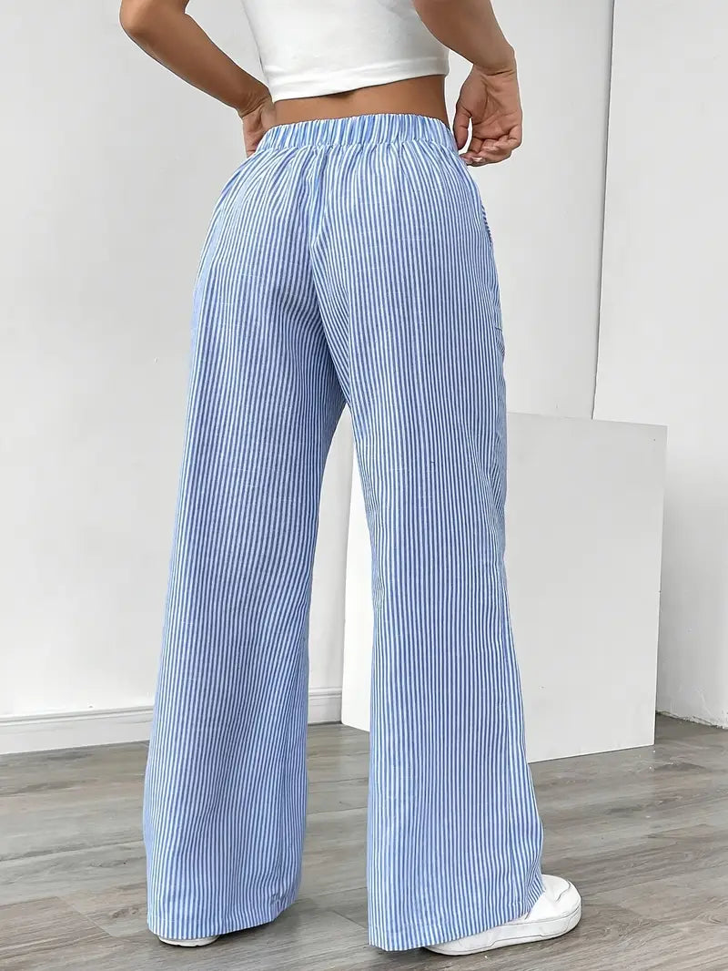 LioraLane Striped Pants™ — Streamlined Fit, Everyday Comfort