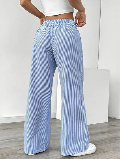 LioraLane Striped Pants™ — Streamlined Fit, Everyday Comfort