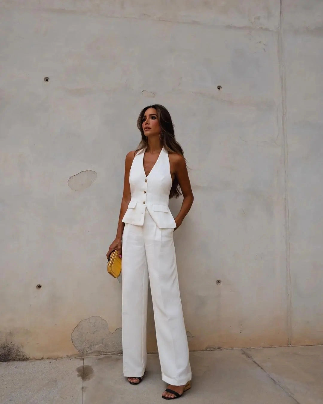 Solarelle™ Backless Jumpsuit — Sleek Silhouette, Bold Confidence