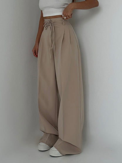 High-Waist Wide Leg Trousers™ — Flattering Ease, All Day Chic