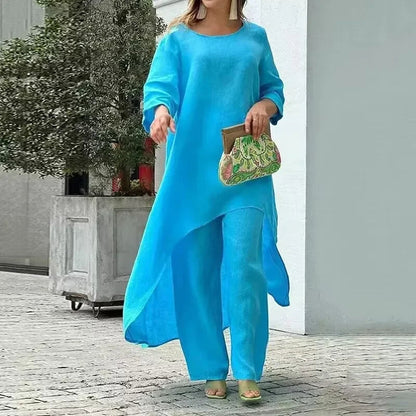 Cotton Linen Set™ — Flattering Comfort, Everyday Elegance