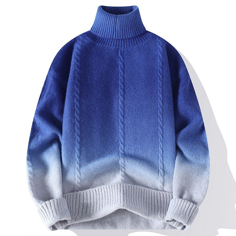 Gradient Ombre Wool Sweater™ — Cozy Sophistication in Soft Layers