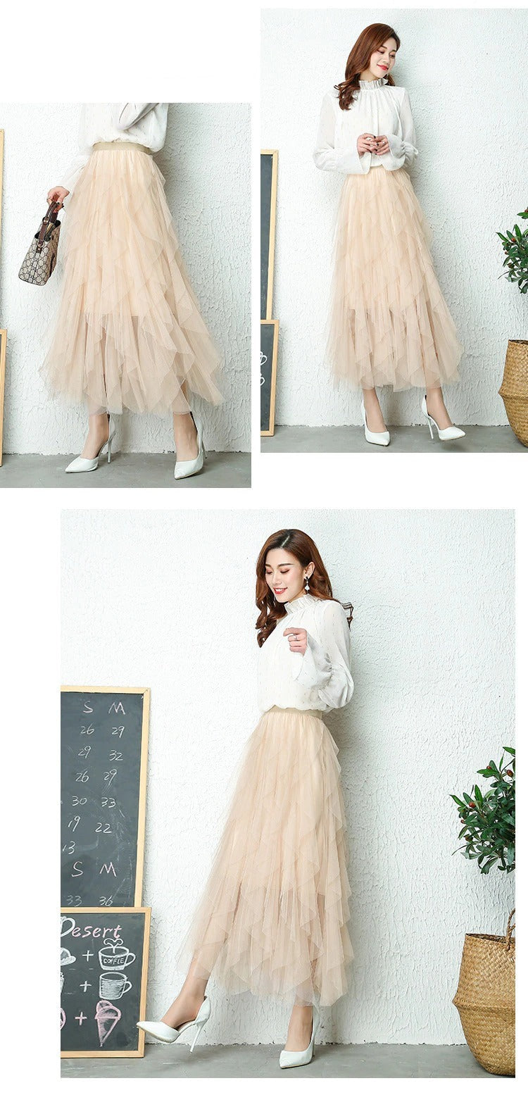 Serenelle™ Tulle Skirt — Lightweight Layers, Flattering Fit