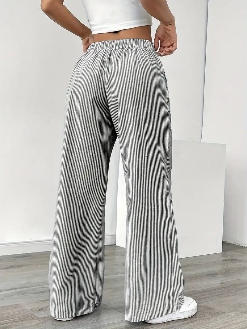 LioraLane Striped Pants™ — Streamlined Fit, Everyday Comfort