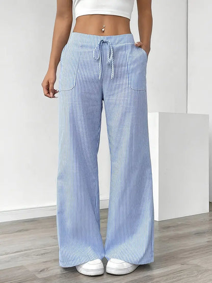 LioraLane Striped Pants™ — Streamlined Fit, Everyday Comfort