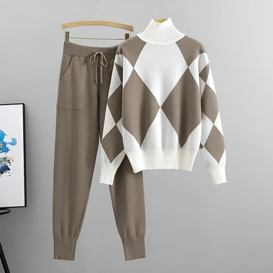 Veruno Set™ — Sleek Tailoring Meets Silken Comfort