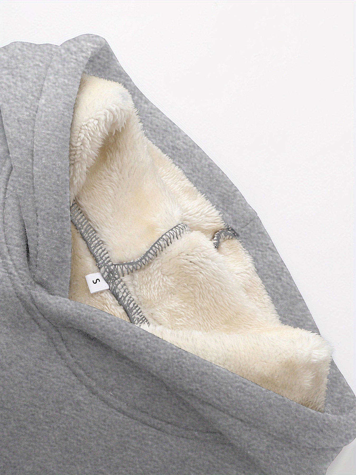 Women's Plush Fleece Hoodie and Jogger Set | Hooded | Knit Polyester | Autumn Winter Warm Loungewear