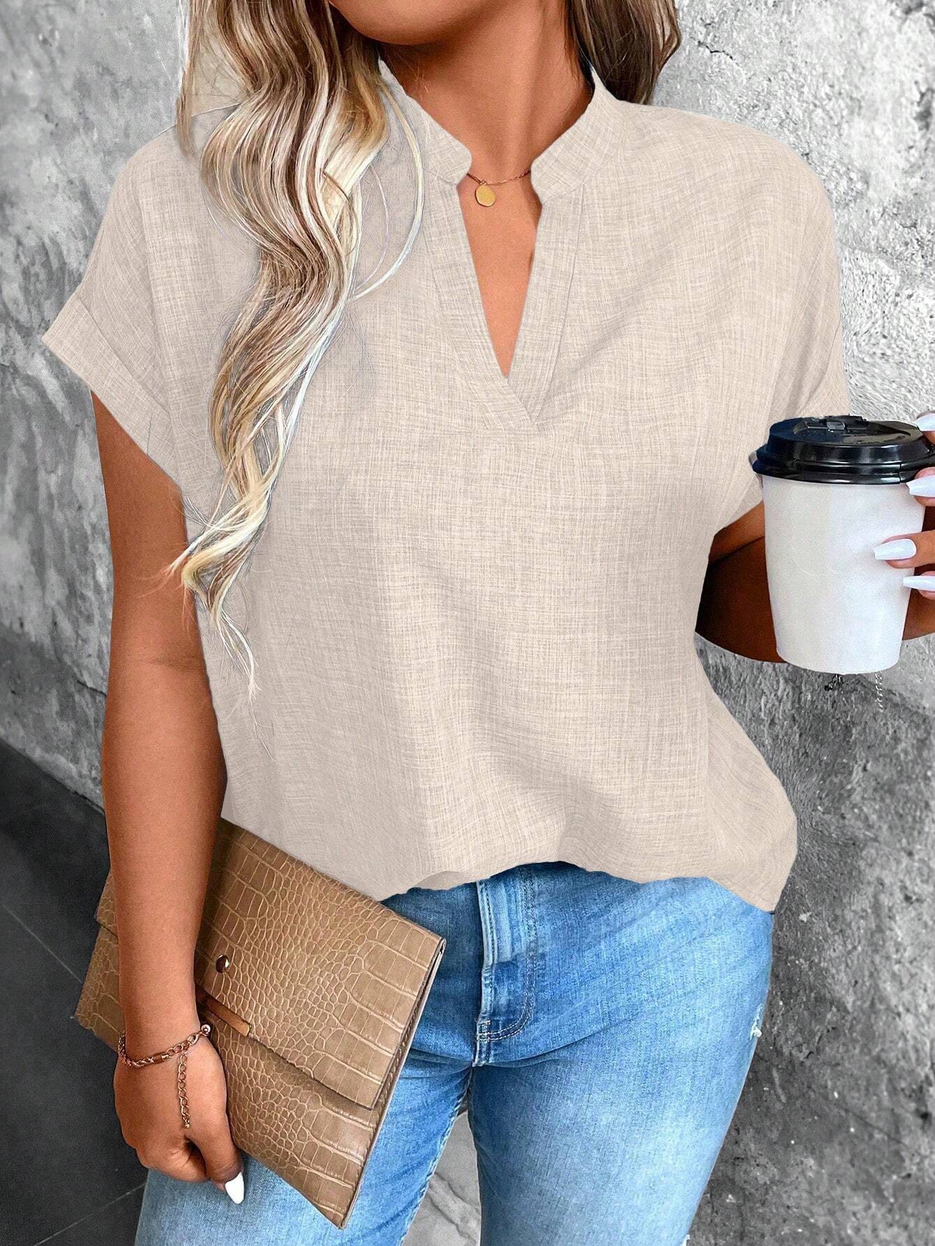 Liora Curve™ Blouse — Sculpted Comfort, Elevated Style