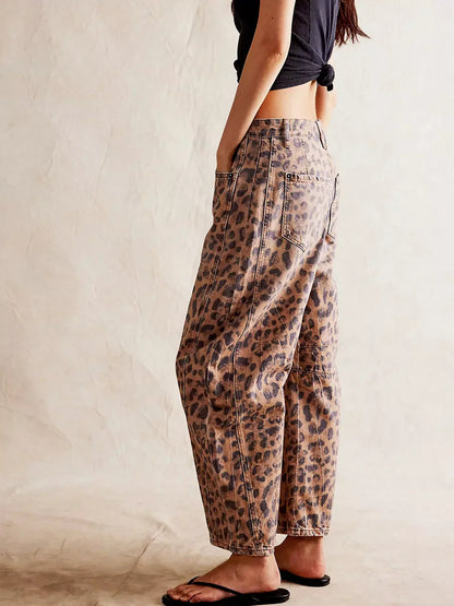 LuxuraWild™ Leopard Pants — Sculpted Comfort, Fearless Style