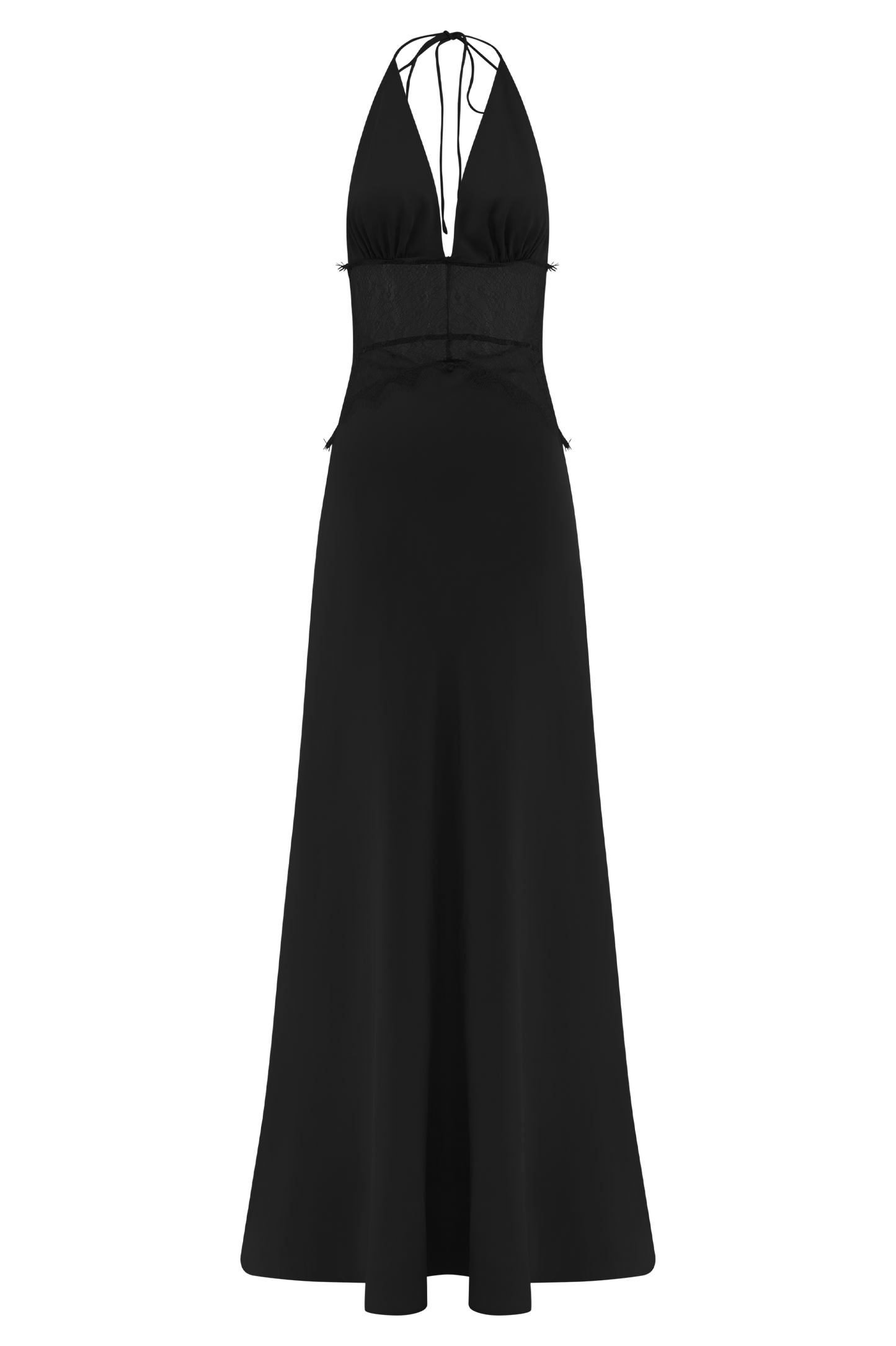 AvaireSilk™ Lace Satin Dress — Flawless Elegance with Effortless Grace