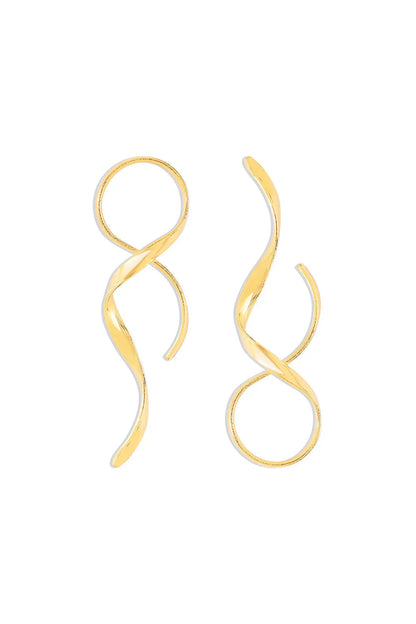Virelli Spiral Earrings™ — Graceful Twists, Effortless Elegance