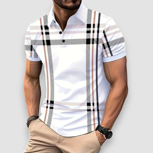 VireoCut™ Short Sleeve Polo — Classic Fit, All-Day Breathability