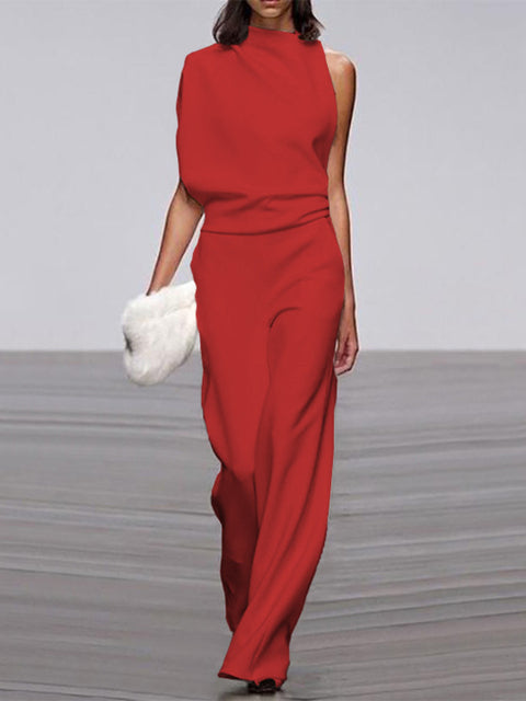 EmiraForm™ Jumpsuit — Flattering Comfort, Effortless Elegance