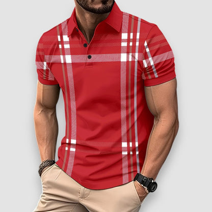 VireoCut™ Short Sleeve Polo — Classic Fit, All-Day Breathability