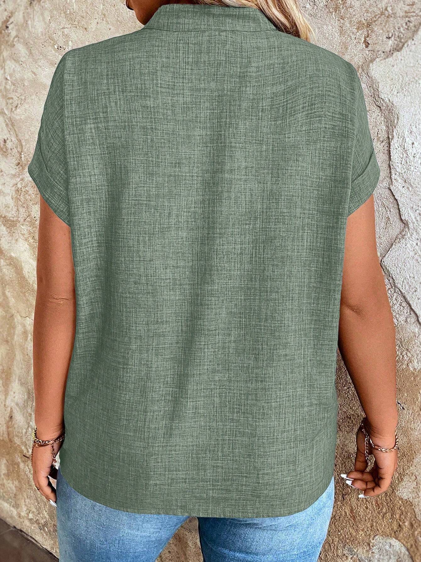 Liora Curve™ Blouse — Sculpted Comfort, Elevated Style