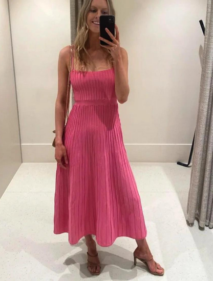 Marielyn Midi Dress™ — Tailored Elegance, Effortless Confidence